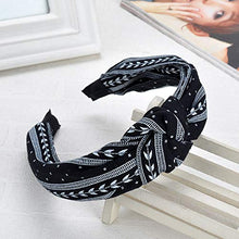 Load image into Gallery viewer, Headbands Women Hair Head Bands - Accessories Cute Boho Beauty Fashion Hairbands Girls Cross Vintage Head Hair Bands Knotted Wide Band For Workout GYM Yoga Running 6 pcs
