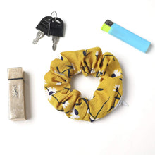 Load image into Gallery viewer, Ivyu Pocket Scrunchies with Zipper Stash Chiffon Scrunchy Hair Ties (LOBAB-012)
