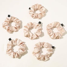 Load image into Gallery viewer, Ivyu Pink Scrunchy for Girls Women Thick Hair Cute Hairties
