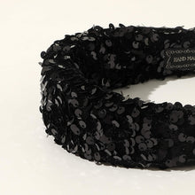 Load image into Gallery viewer, Ivyu Headbands Black Diademas Para Mujer De Moda Padded Headband
