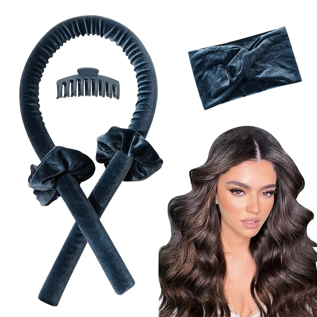 IVYU Tiktok Hair Curlers Rollers For Long Heatless Curling Rod Headband Ribbon No Heat Hair Roller Kit Tool You Can Sleep In Soft Foam Curling Rods Hair Rollers Overnight for Women