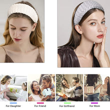 Load image into Gallery viewer, Ivyu Headbands for Women Head Bands - Fashion Diademas Para Mujer De Moda Cute White Wide Headband

